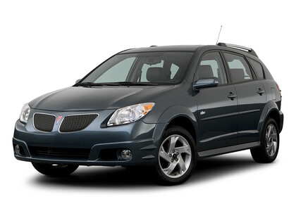 Ворсовые коврики на Pontiac Vibe I 2002 - 2008 в Таганроге