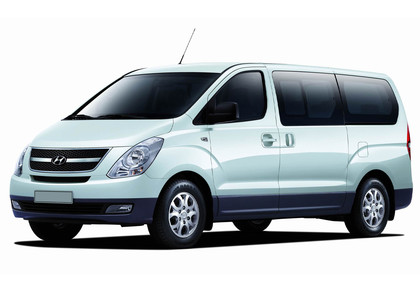 Ворсовые коврики на Hyundai H1 II 2007 - 2022 в Таганроге