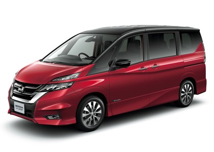 Ворсовые коврики на Nissan Serena (C27) E-Power 2016 - 2022 в Таганроге