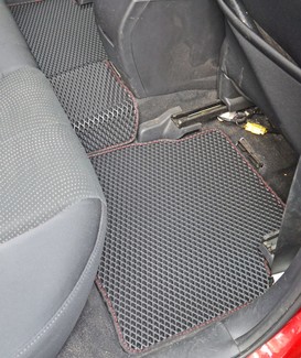 Ворсовые коврики на Mazda 6 2007 - 2012 в Таганроге