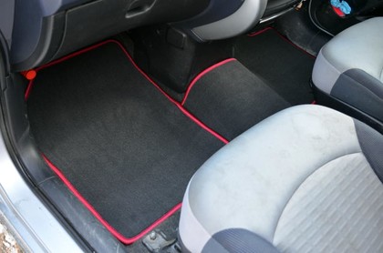 Ворсовые коврики на Mitsubishi Colt VI 2002 - 2012 в Таганроге