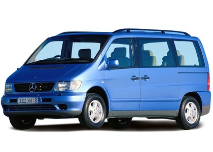 Ворсовые коврики на Mercedes Vito (W638) 1996 - 2003 в Таганроге