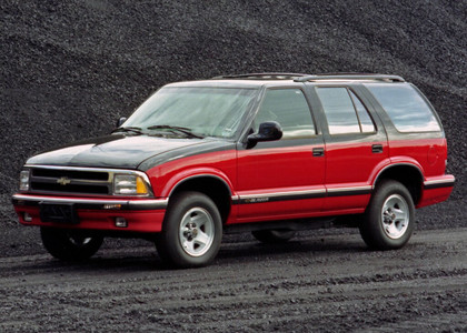 Ворсовые коврики на Chevrolet Blazer 1994 - 2005 в Таганроге