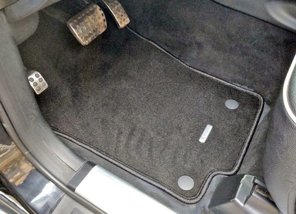 Ворсовые коврики на Mercedes ML (W164) 2005 - 2011 в Таганроге