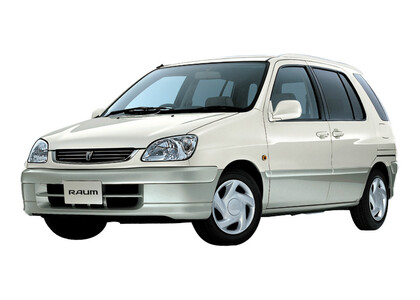 Ворсовые коврики на Toyota Raum I 1997 - 2003 в Таганроге
