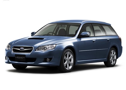 Ворсовые коврики на Subaru Legacy IV 2003 - 2009 в Таганроге