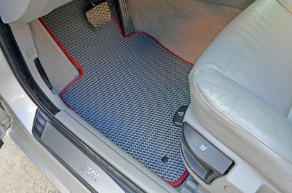 Ворсовые коврики на BMW 5 (E60/E61) 2003 - 2010 в Таганроге