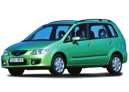 Ворсовые коврики на Mazda Premacy I 1999 - 2005 в Таганроге