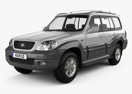 Ворсовые коврики на Hyundai Terracan 2001 - 2008 в Таганроге