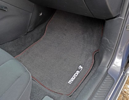 Ворсовые коврики на Mazda 3 2003 - 2009 в Таганроге