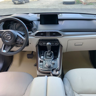 Ворсовые коврики на Mazda CX9 II 2015 - 2025 в Таганроге