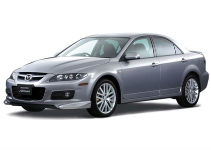 Ворсовые коврики на Mazda Atenza 2002 - 2007 в Таганроге