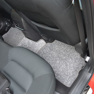 Ворсовые коврики на Mazda CX5 II 2016 - 2025 в Таганроге