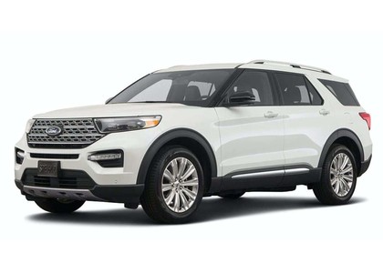 Ворсовые коврики на Ford Explorer VI 2019 - 2025 в Таганроге