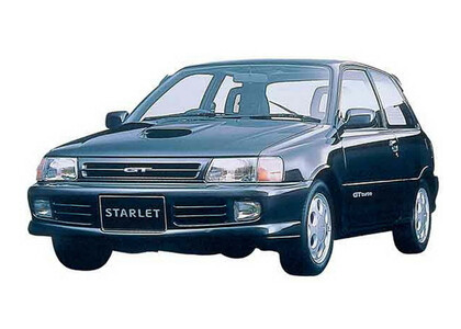 Ворсовые коврики на Toyota Starlet (P80) 1989 - 1995 в Таганроге