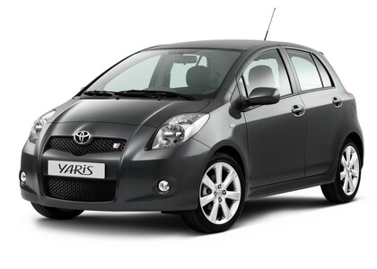 Ворсовые коврики на Toyota Yaris II 2005 - 2011 в Таганроге