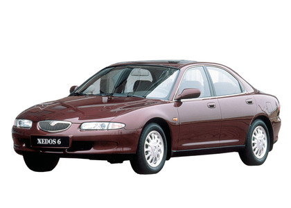 Ворсовые коврики на Mazda Xedos 6 1992 - 2000 в Таганроге