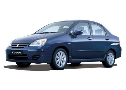 Ворсовые коврики на Suzuki Liana I рестайлинг 2004 - 2008 в Таганроге