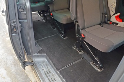 Ворсовые коврики на Volkswagen Caravelle (T5) 2003 - 2015 в Таганроге