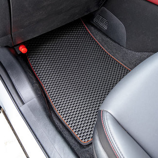 Ворсовые коврики на Mazda Demio IV (DJ) 2014 - 2025 в Таганроге