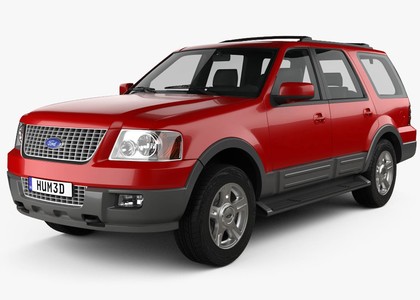 Ворсовые коврики на Ford Expedition II 2002 - 2006 в Таганроге