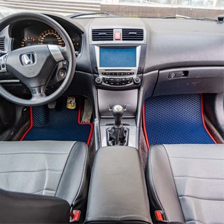 Ворсовые коврики на Honda Accord 7 2002 - 2008 в Таганроге
