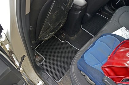 Ворсовые коврики на KIA Soul II 2014 - 2019 в Таганроге