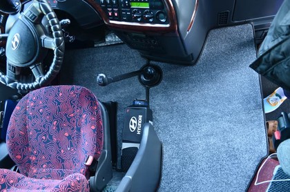 Ворсовые коврики на Hyundai Universe Space Luxury  в Таганроге