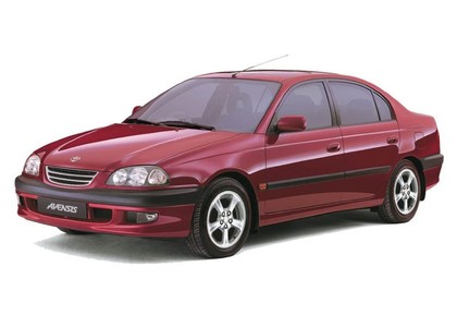 Ворсовые коврики на Toyota Avensis I 1997 - 2002 в Таганроге