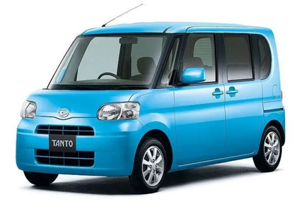 Ворсовые коврики на Daihatsu Tanto II 2007 - 2013 в Таганроге