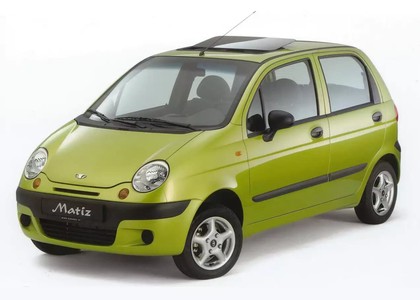 Ворсовые коврики на Chevrolet Spark I 1998 - 2018 в Таганроге