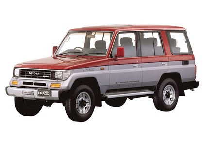 Ворсовые коврики на Toyota Land Cruiser Prado 70 1984 - 2025 в Таганроге