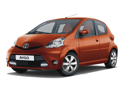 Ворсовые коврики на Toyota Aygo 2005 - 2014 в Таганроге