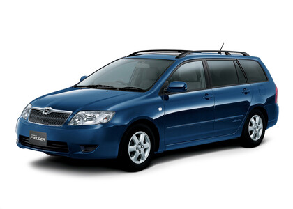 Ворсовые коврики на Toyota Corolla Fielder (E12) 2001 - 2006 в Таганроге