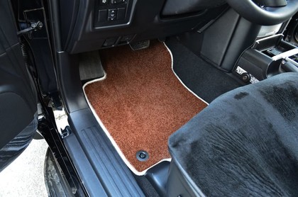 Ворсовые коврики на Toyota Land Cruiser Prado 150 2009 - 2023 в Таганроге