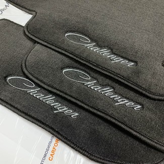 Ворсовые коврики на Dodge Challenger III 2008 - 2023 в Таганроге