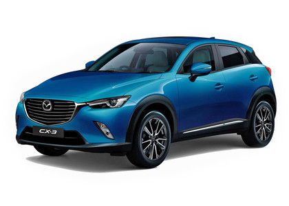 Ворсовые коврики на Mazda CX3 2014 - 2025 в Таганроге