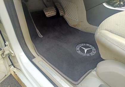 Ворсовые коврики на Mercedes B (W245) 2005 - 2012 в Таганроге