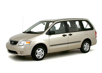 Ворсовые коврики на Mazda MPV II 1999 - 2006 в Таганроге