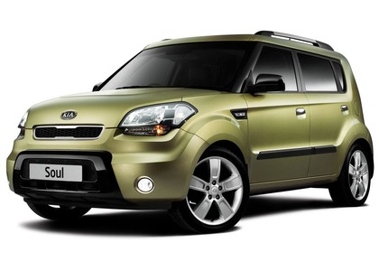Ворсовые коврики на KIA Soul I 2009 - 2013 в Таганроге
