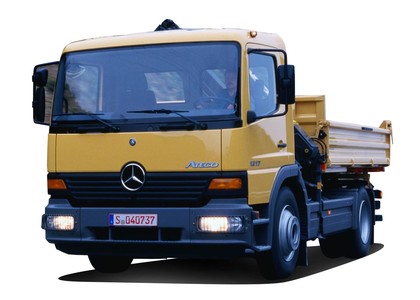 Ворсовые коврики на Mercedes Atego 1998 - 2025 в Таганроге