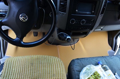 Ворсовые коврики на Volkswagen Crafter I 2006 - 2017 в Таганроге
