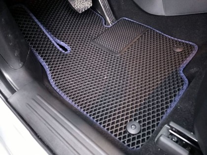 Ворсовые коврики на Mazda CX5 II 2016 - 2025 в Таганроге