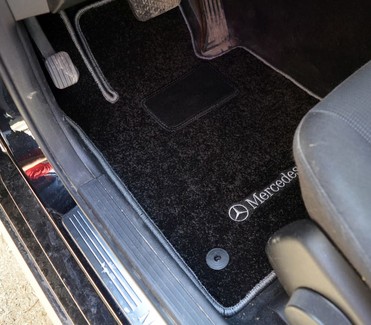 Ворсовые коврики на Mercedes GLK (X204) 2008 - 2015 в Таганроге