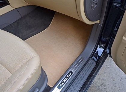 Ворсовые коврики на Hyundai Genesis I 2008 - 2014 в Таганроге