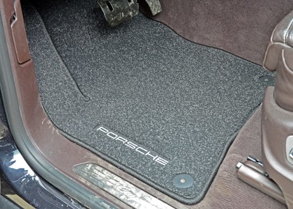 Ворсовые коврики на Porsche Cayenne II 2010 - 2018 в Таганроге