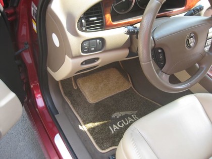 Ворсовые коврики на Jaguar S-Type 1998 - 2008 в Таганроге