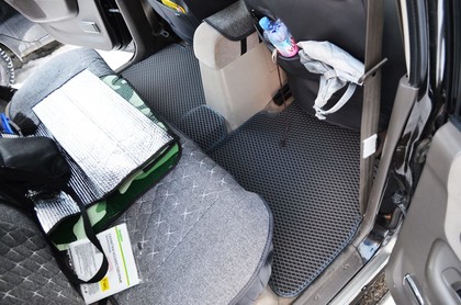 Ворсовые коврики на Mitsubishi Pajero Sport I 1998 - 2009 в Таганроге