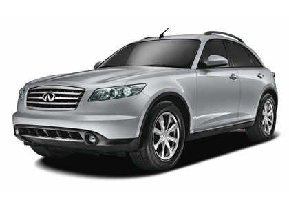 Ворсовые коврики на Infiniti FX I 2003 - 2008 в Таганроге