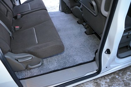 Ворсовые коврики на Honda StepWGN V 2015 - 2022 в Таганроге